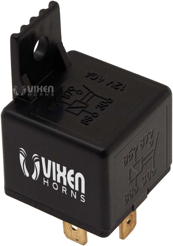 Vixen Air 5-PIN Relay 40A/12V for Horns/Compressors/Alarms/Fog Light Bundle of Ten relays VXA7555-10 