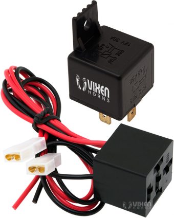 Vixen Air 5-PIN Relay 40A/12V for Horns/Compressors/Alarms/Fog Light Bundle of Ten relays VXA7555-10 