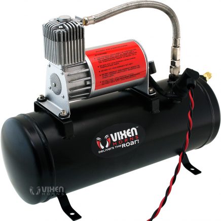 VIXEN HORNS VXO8530 1.5 GALLON AIR TANK WITH 150 PSI AIR COMPRESSOR
