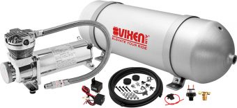 VIXEN AIR VXO4830C 3 GALLON ALUMINUM AIR TANK WITH 200 PSI AIR COMPRESSOR ONBOARD AIR SYSTEM