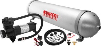 VIXEN AIR VXO4850B 5 GALLON ALUMINUM AIR TANK WITH 200 PSI AIR COMPRESSOR ONBOARD AIR SYSTEM