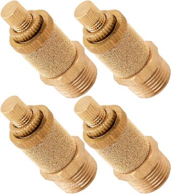 VIXEN AIR VXA4038-4 3/8" NPT FLOW/DUMP CONTROL VALVE (4 PACK)